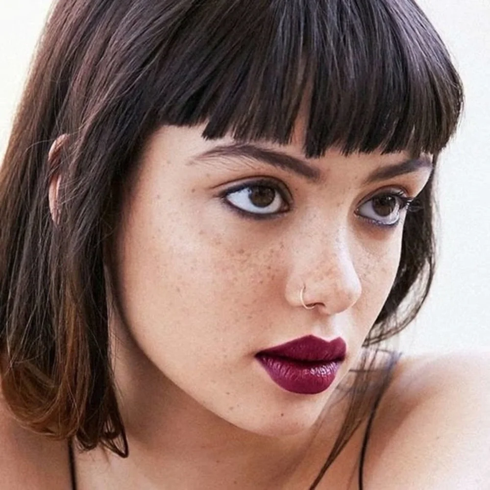 MILK makeup shadow liner, lip color, tattoo stamp
